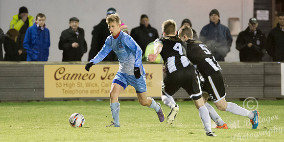 Wick 3 v Turriff 3 SHFL Harmsworth Park 12/12/2015