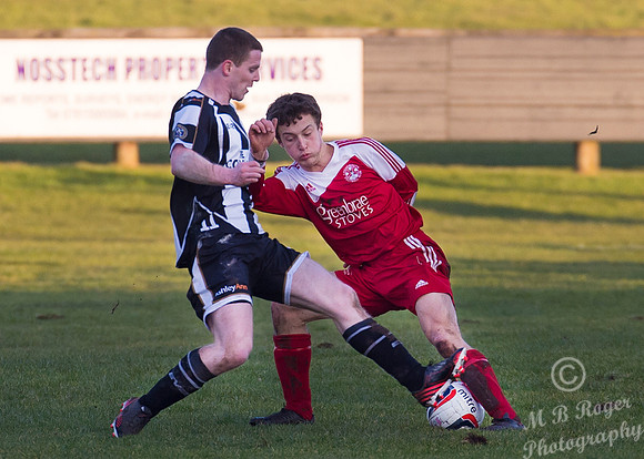 Wick Academy 2 v Lossiemouth 1 SHFL Harmsworth Park 27/02/2016