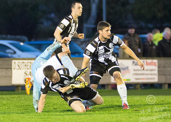 Wick 0 v Fraserburgh 0  SHFL Harmsworth Park 07/11/2015