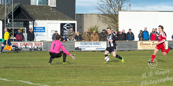 Wick Academy 2 v Lossiemouth 1 SHFL Harmsworth Park 27/02/2016