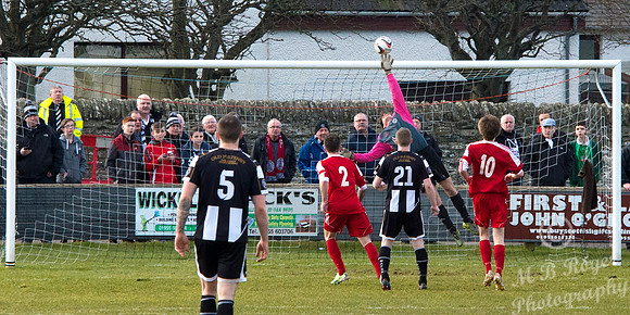 Wick Academy 2 v Lossiemouth 1 SHFL Harmsworth Park 27/02/2016