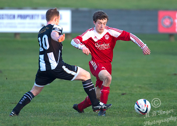Wick Academy 2 v Lossiemouth 1 SHFL Harmsworth Park 27/02/2016