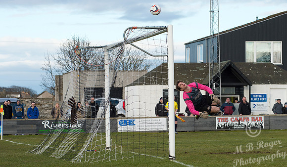 Wick Academy 2 v Lossiemouth 1 SHFL Harmsworth Park 27/02/2016
