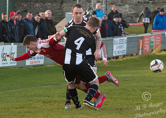 Wick Academy 2 v Lossiemouth 1 SHFL Harmsworth Park 27/02/2016