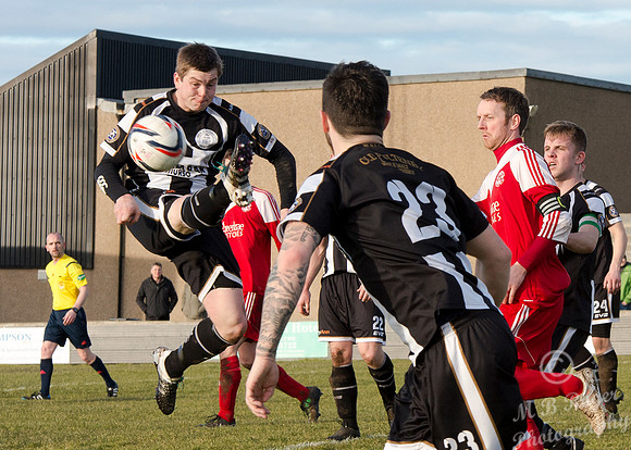Wick Academy 2 v Lossiemouth 1 SHFL Harmsworth Park 27/02/2016