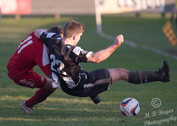 Wick Academy 2 v Lossiemouth 1 SHFL Harmsworth Park 27/02/2016