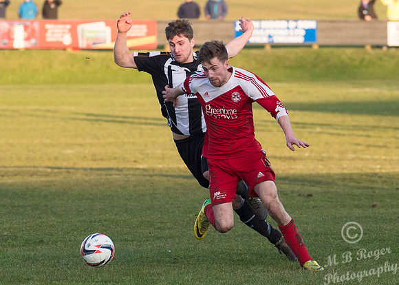 Wick Academy 2 v Lossiemouth 1 SHFL Harmsworth Park 27/02/2016