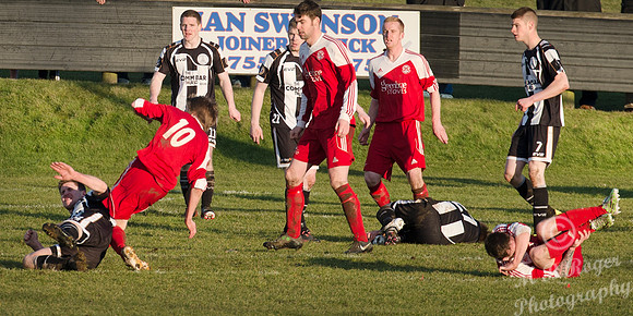 Wick Academy 2 v Lossiemouth 1 SHFL Harmsworth Park 27/02/2016