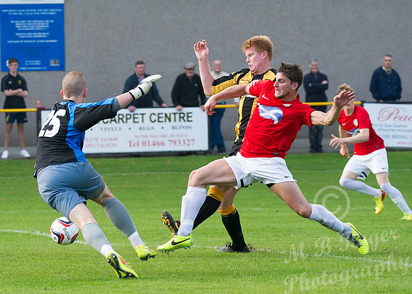 Huntly 2 v Wick 1 SC R1 Christie Park 13/09/2014