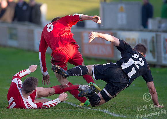 Wick Academy 2 v Lossiemouth 1 SHFL Harmsworth Park 27/02/2016