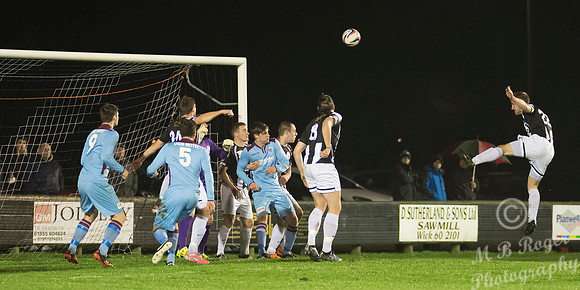 Wick 3 v Keith 0 Harmsworth Park  SHFL 04/11/2015