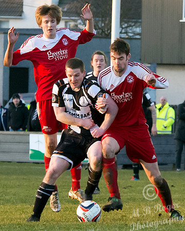 Wick Academy 2 v Lossiemouth 1 SHFL Harmsworth Park 27/02/2016
