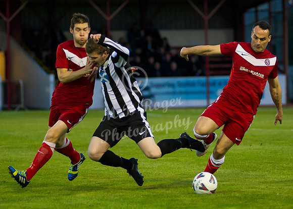 Brora 6 v Wick 2  016 p _MDR3902 Gavin Morrison Ross Allan Richard Hart