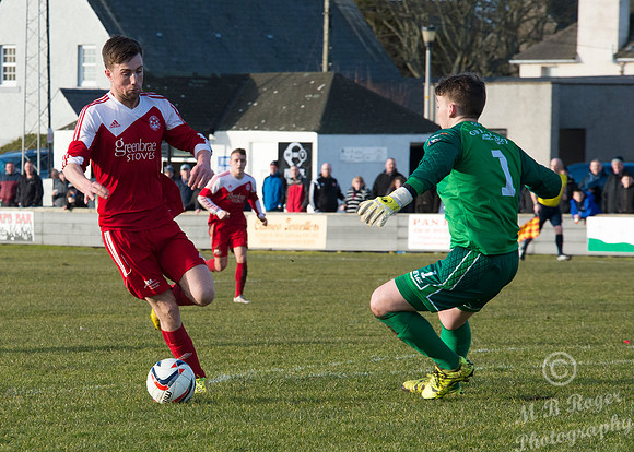Wick Academy 2 v Lossiemouth 1 SHFL Harmsworth Park 27/02/2016