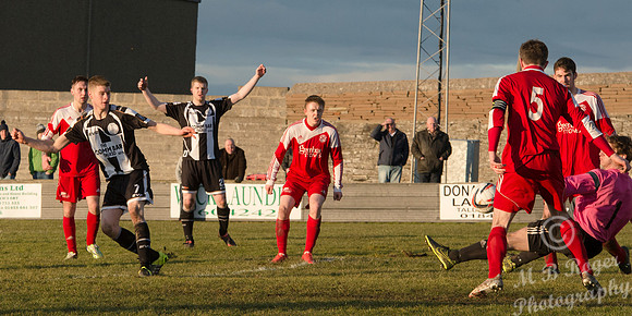 Wick Academy 2 v Lossiemouth 1 SHFL Harmsworth Park 27/02/2016
