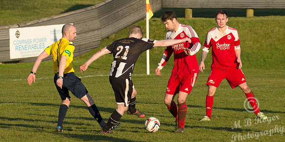 Wick Academy 2 v Lossiemouth 1 SHFL Harmsworth Park 27/02/2016
