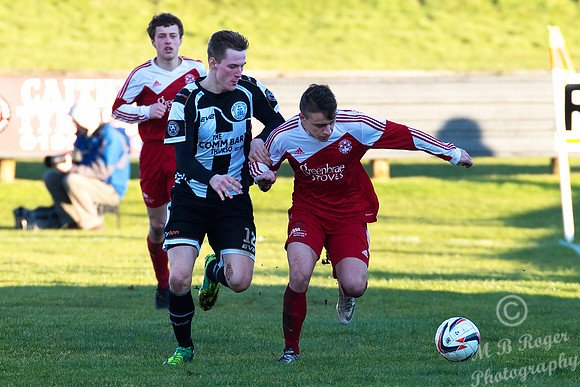 Wick Academy 2 v Lossiemouth 1 SHFL Harmsworth Park 27/02/2016