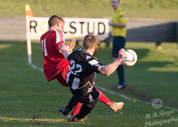 Wick Academy 2 v Lossiemouth 1 SHFL Harmsworth Park 27/02/2016
