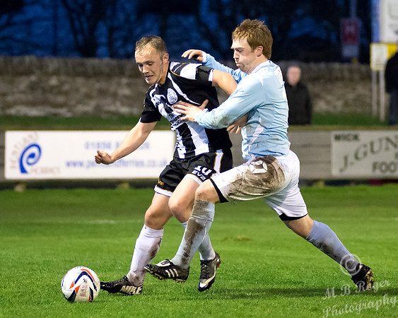 Wick 0 v Fraserburgh 0  SHFL Harmsworth Park 07/11/2015