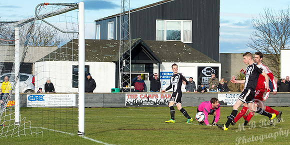 Wick Academy 2 v Lossiemouth 1 SHFL Harmsworth Park 27/02/2016