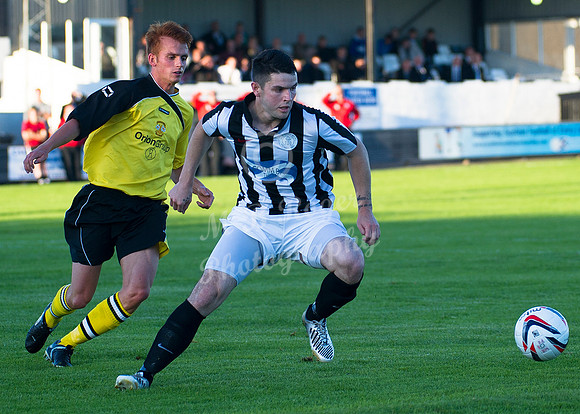 Wick's Sam Mackay - Clach's Martin Laing
