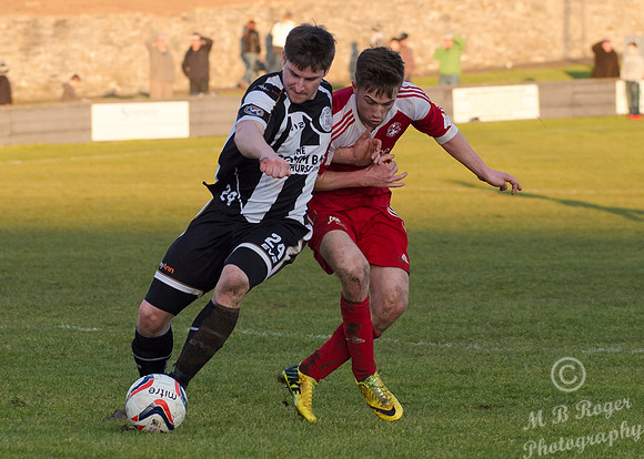 Wick Academy 2 v Lossiemouth 1 SHFL Harmsworth Park 27/02/2016