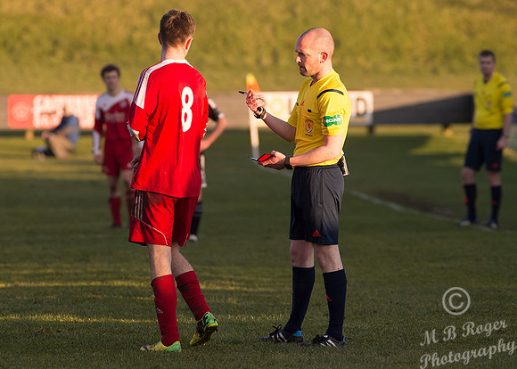 Wick Academy 2 v Lossiemouth 1 SHFL Harmsworth Park 27/02/2016