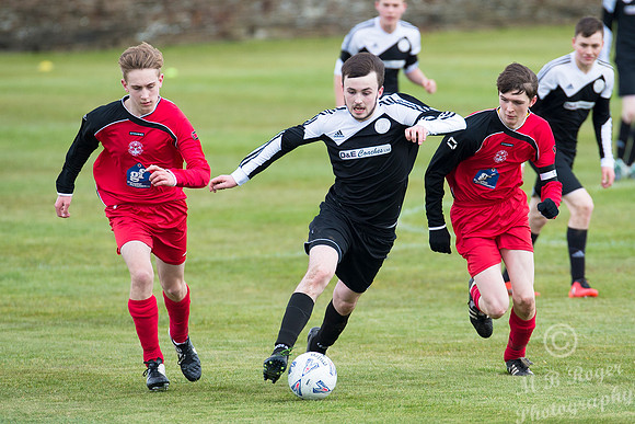 Under 17's Wick Academy 7 v Lossiemouth 2 24/04/2016 - Back Park