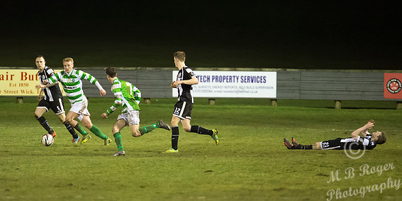 Wick 1 v Buckie 3 SHFL 16/03/2016 Harmsworth Park