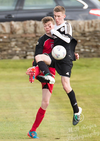 Under 17's Wick Academy 7 v Lossiemouth 2 24/04/2016 - Back Park
