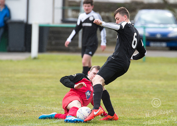 Under 17's Wick Academy 7 v Lossiemouth 2 24/04/2016 - Back Park