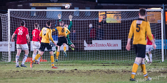 Fort William 1 v Wick 3 SHFL Claggan Park 30/03/2016