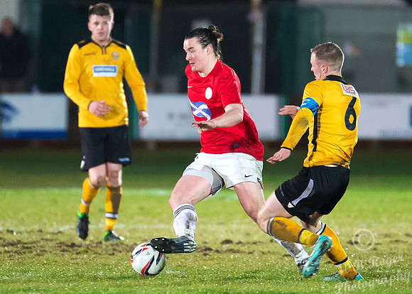 Fort William 1 v Wick 3 SHFL Claggan Park 30/03/2016