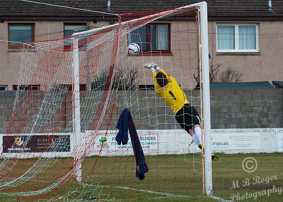 Lossiemouth 0 v Wick Academy 2 SHFL 21/02/2014 Grant Park