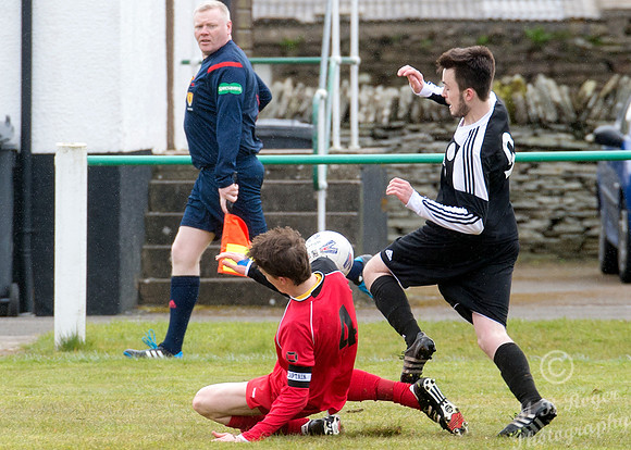 Under 17's Wick Academy 7 v Lossiemouth 2 24/04/2016 - Back Park