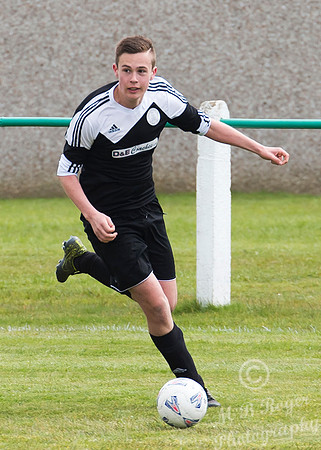 Under 17's Wick Academy 7 v Lossiemouth 2 24/04/2016 - Back Park