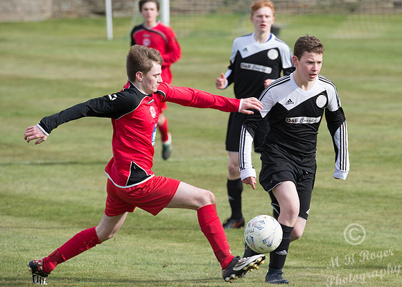 Under 17's Wick Academy 7 v Lossiemouth 2 24/04/2016 - Back Park