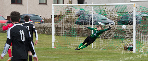 Under 17's Wick Academy 7 v Lossiemouth 2 24/04/2016 - Back Park