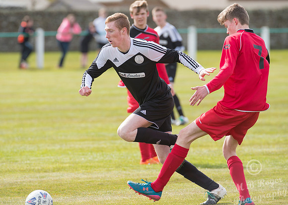 Under 17's Wick Academy 7 v Lossiemouth 2 24/04/2016 - Back Park