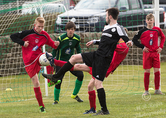 Under 17's Wick Academy 7 v Lossiemouth 2 24/04/2016 - Back Park