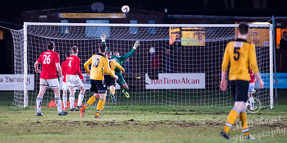 Fort William 1 v Wick 3 SHFL Claggan Park 30/03/2016