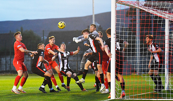 Brora Rangers 1 v Wick Academy 0 - NOSCR2 - Dudgeon Park - 04/24