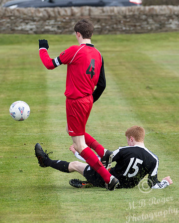 Under 17's Wick Academy 7 v Lossiemouth 2 24/04/2016 - Back Park