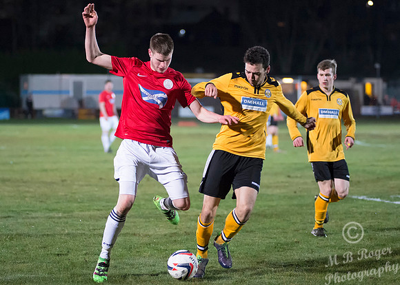 Fort William 1 v Wick 3 SHFL Claggan Park 30/03/2016