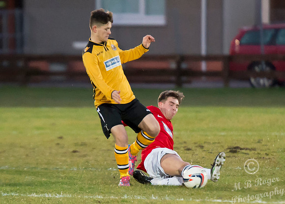 Fort William 1 v Wick 3 SHFL Claggan Park 30/03/2016