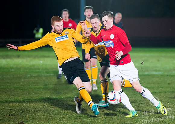 Fort William 1 v Wick 3 SHFL Claggan Park 30/03/2016