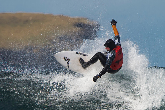 Scottish Surfing Championships 2016 at Thurso East