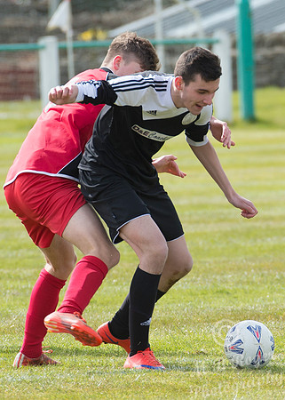 Under 17's Wick Academy 7 v Lossiemouth 2 24/04/2016 - Back Park
