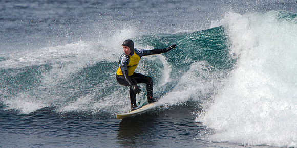 Scottish Surfing Championships 2016 at Thurso East