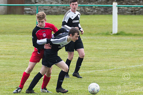 Under 17's Wick Academy 7 v Lossiemouth 2 24/04/2016 - Back Park